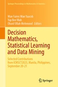 Cover: Decision Mathematics, Statistical Learning and Data Mining - Springer