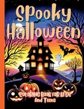 Cover: Spooky Halloween Coloring Adventures - Juniper Whimsy