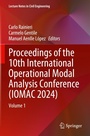 Cover: Proceedings of the 10th International Operational Modal Analysis Conference (IOMAC 2024) - Springer