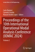 Cover: Proceedings of the 10th International Operational Modal Analysis Conference (IOMAC 2024) - Springer