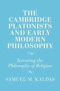 Cover: The Cambridge Platonists and Early Modern Philosophy - Cambridge University Press
