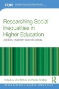 Cover: Researching Social Inequalities in Higher Education - Routledge