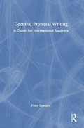 Cover: Doctoral Proposal Writing - Routledge