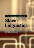 Cover: The Cambridge Handbook of Slavic Linguistics - Cambridge University Press