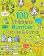 Cover: 100 Children's Number Puzzles and Games - Usborne Publishing Ltd