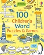 Cover: 100 Children's Word Puzzles and Games - Usborne Publishing Ltd