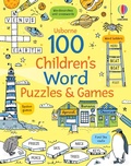 Cover: 100 Children's Word Puzzles and Games - Usborne Publishing Ltd