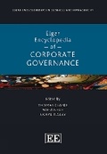 Cover: Elgar Encyclopedia of Corporate Governance - Edward Elgar Publishing