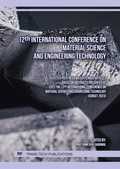 Cover: 12th International Conference on Material Science and Engineering Technology - Trans Tech Publications Ltd