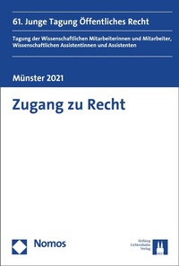 Abbildung von: Zugang zu Recht - Nomos