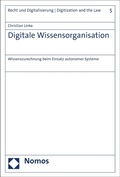 Cover: Digitale Wissensorganisation - Nomos