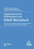 Cover: Supplementarische Informationen zum DiDaT Wei&szlig;buch - Nomos