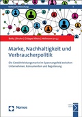 Cover: Marke, Nachhaltigkeit und Verbraucherpolitik - Nomos