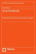 Cover: Scrip Dividends - Nomos