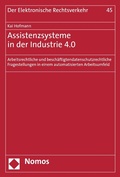 Cover: Assistenzsysteme in der Industrie 4.0 - Nomos