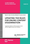 Cover: Updating the Rules for Online Content Dissemination - Nomos