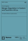 Cover: Merger Regulation in Eastern and Southern Africa - Nomos