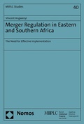 Cover: Merger Regulation in Eastern and Southern Africa - Nomos