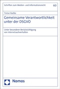 Cover: Gemeinsame Verantwortlichkeit unter der DSGVO - Nomos