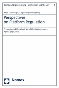 Abbildung von: Perspectives on Platform Regulation - Nomos