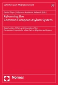 Cover: Reforming the Common European Asylum System - Nomos