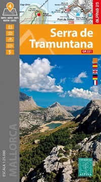 Abbildung von: Serra de Tramuntana - Mallorca 4 maps - Alpina, Editorial, S.L.