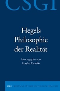 Abbildung von: Hegels Philosophie der Realitaet - Brill