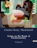 Cover: Notes on the Book of Deuteronomy - Culturea