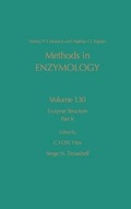 Cover: Enzyme Structure, Part K: Volume 130 - Academic Press