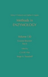 Enlarge image Cover: Enzyme Structure, Part K: Volume 130 - Academic Press