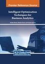 Cover: Intelligent Optimization Techniques for Business Analytics - Business Science Reference