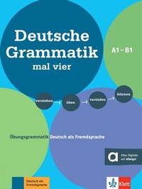Abbildung von: Deutsche Grammatik mal vier - Klett
