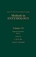 Cover: Enzyme Structure, Part L: Volume 131 - Academic Press
