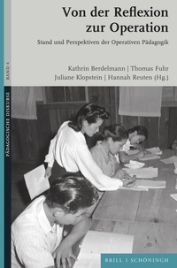 Enlarge image Cover: Von der Reflexion zur Operation - Brill Deutschland