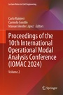 Cover: Proceedings of the 10th International Operational Modal Analysis Conference (IOMAC 2024) - Springer
