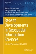 Cover: Recent Developments in Geospatial Information Sciences - Springer