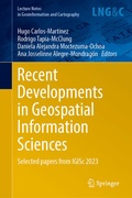 Cover: Recent Developments in Geospatial Information Sciences - Springer