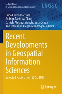 Enlarge image Cover: Recent Developments in Geospatial Information Sciences - Springer