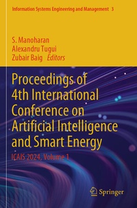 Enlarge image Cover: Proceedings of 4th International Conference on Artificial Intelligence and Smart Energy - Springer