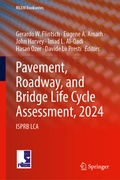Cover: Pavement, Roadway, and Bridge Life Cycle Assessment 2024 - Springer