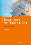 Cover: Baukonstruktion - vom Prinzip zum Detail - Springer Vieweg