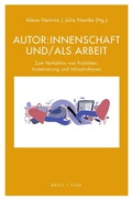 Bild: Autor:innenschaft und/als Arbeit - Brill Deutschland GmbH