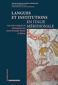 Abbildung von: Langues et institutions en Italie méridionale - Schwabe Verlagsgruppe AG Schwabe Verlag