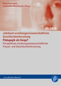 Cover: P&auml;dagogik als Sorge? - Verlag Barbara Budrich