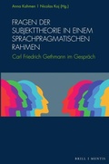 Cover: Fragen der Subjekttheorie in einem sprachpragmatischen Rahmen - Brill Deutschland