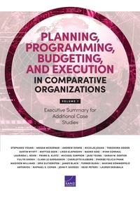Enlarge image Cover: Planning, Programming, Budgeting, and Execution in Comparative Organizations - RAND Corporation