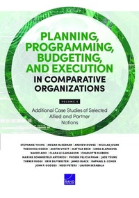 Enlarge image Cover: Planning, Programming, Budgeting, and Execution in Comparative Organizations - RAND Corporation