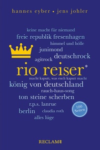 Abbildung von: Rio Reiser. 100 Seiten - Reclam