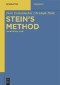 Cover: Stein's Method - De Gruyter