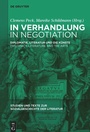 Cover: In Verhandlung / In Negotiation - De Gruyter